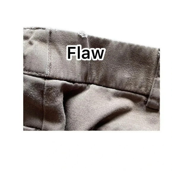 Sag Harbor Stretch Khaki Capri Women’s Pants Tan 6 - Picture 11 of 12